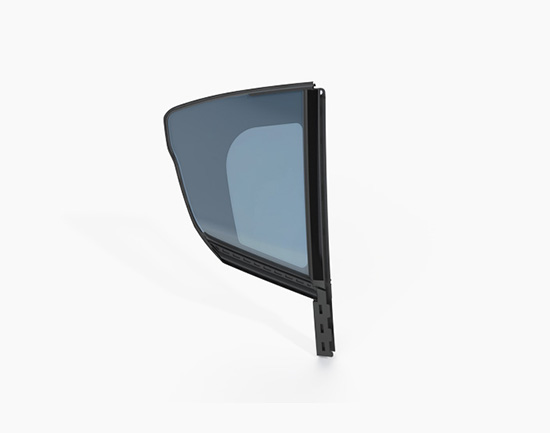 glass encapsulation on door 550x433