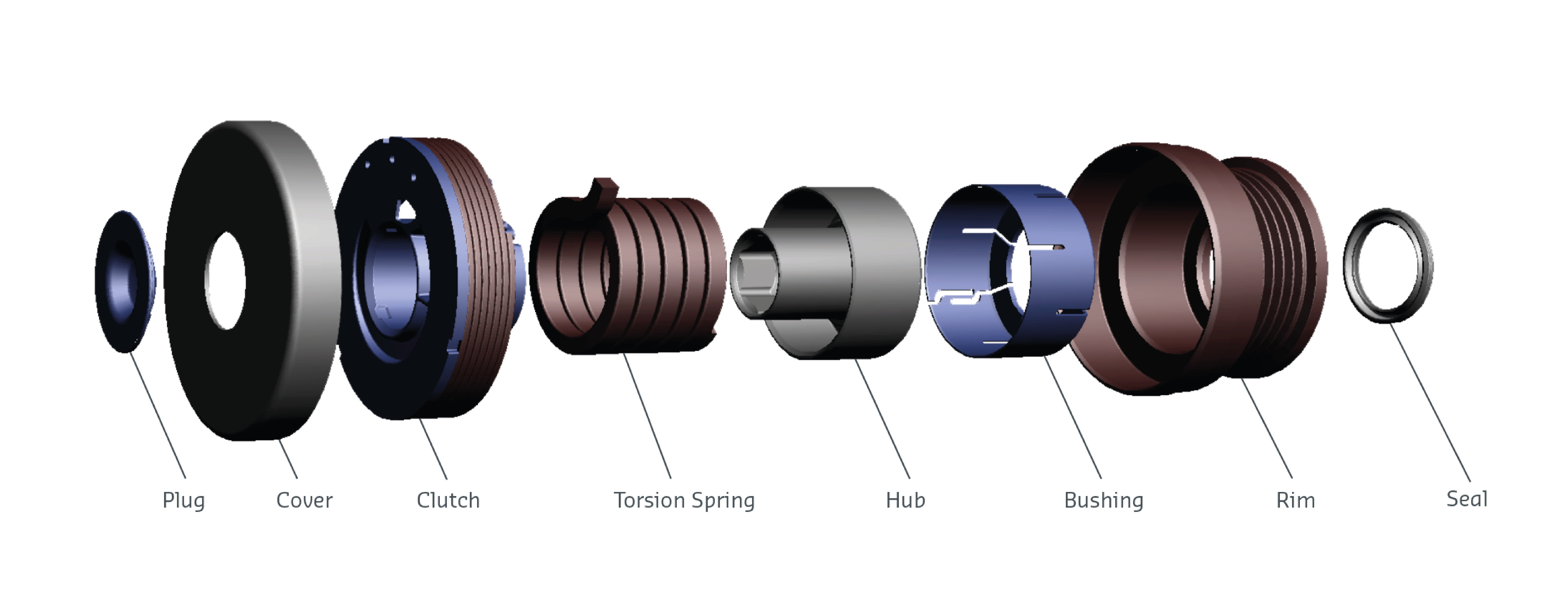 Hutchinson DAP (decoupling alternator pulley)